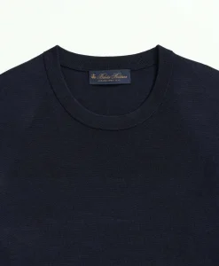 Lightweight Luxe All-Season Sweater, Crewneck