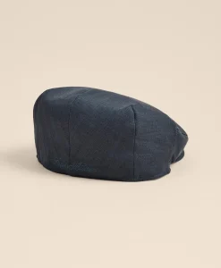 Linen Blend Herringbone Ivy Cap