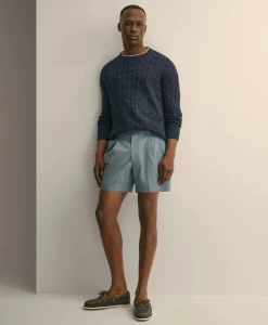 Linen Cable Knit Sweater