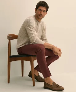 Linen Cable Knit Sweater