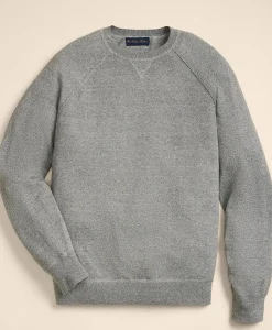 Linen-Cotton-Cashmere Sweatshirt Sweater