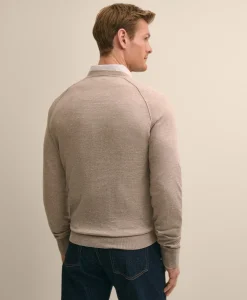 Linen-Cotton-Cashmere Sweatshirt Sweater