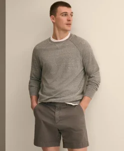 Linen-Cotton-Cashmere Sweatshirt Sweater