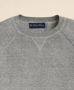 Linen-Cotton-Cashmere Sweatshirt Sweater