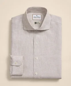 Linen Londoner Collar Dress Shirt