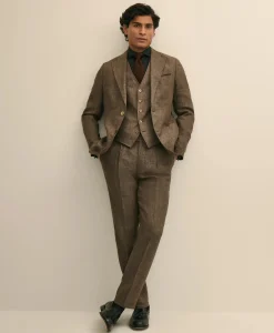 Linen Suit Vest