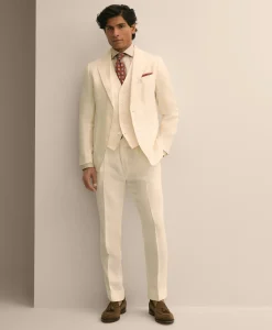 Linen Suit Vest