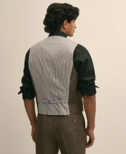 Linen Suit Vest