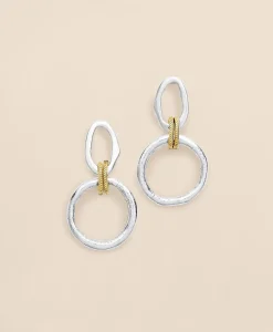 Loni Paul Mixed-Metal Earrings in Sterling Silver & 14K Plated Gold