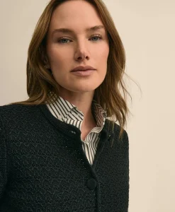 Mercerized Cotton Crochet Sweater Jacket