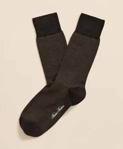 Merino-Wool-Blend Mini Dot Socks