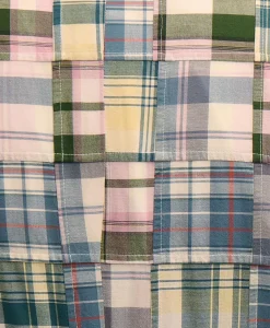 No. 1 Sack Sport Coat in Cotton Patchwork Madras