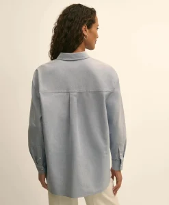 Oversized Cotton Oxford Shirt