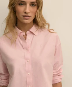 Oversized Cotton Oxford Shirt