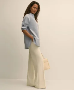 Oversized Cotton Oxford Shirt