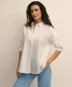 Oversized Cotton Oxford Shirt