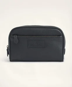 Pebbled Leather Dopp Kit