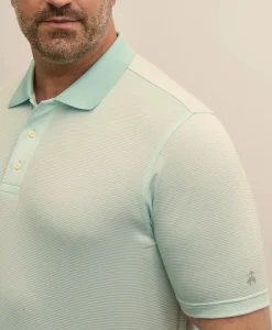 Performance Series Big & Tall Microstripe Polo Shirt