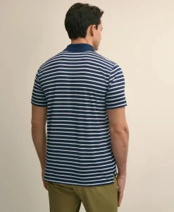 Performance Series Micro-Stripe Polo Shirt