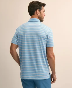 Performance Series Micro-Stripe Polo Shirt
