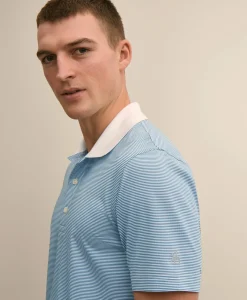 Performance Series Micro Stripe Jersey Polo Shirt