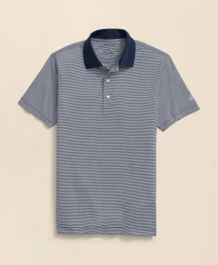 Performance Series Micro Stripe Jersey Polo Shirt