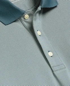 Performance Series Micro Stripe Jersey Polo Shirt