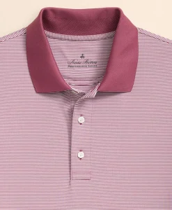 Performance Series Micro Stripe Jersey Polo Shirt