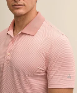 Performance Series Micro Stripe Jersey Polo Shirt