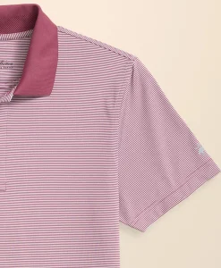 Performance Series Micro Stripe Jersey Polo Shirt