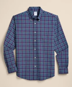 Performance Series Oxford Button Down Collar, Sport Shirt