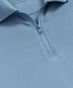 Performance Series Quarter-Zip Pique Polo Shirt