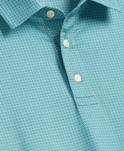 Performance Series Stretch Medallion Print Polo