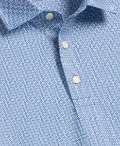 Performance Series Stretch Medallion Print Polo