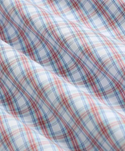 Performance Series Stretch Polo Button-Down Collar, Tartan Sport Shirt