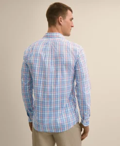 Performance Series Stretch Spread Collar, Gingham Sport Shirt