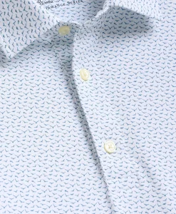 Performance Series Vintage Bird Motif Polo Shirt