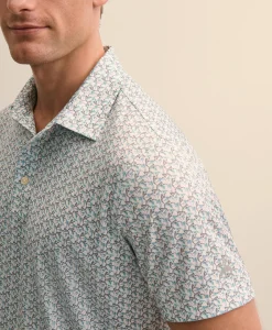 Performance Series Vintage Marlin Motif Polo Shirt