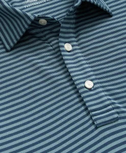 Performance Series Vintage Stripe Pique Polo Shirt
