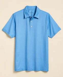 Performance Series Vintage Umbrella Motif Polo Shirt