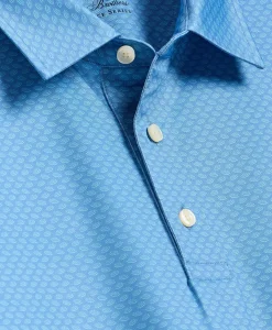 Performance Series Vintage Umbrella Motif Polo Shirt
