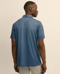 Performance Series Vintage Umbrella Motif Polo Shirt