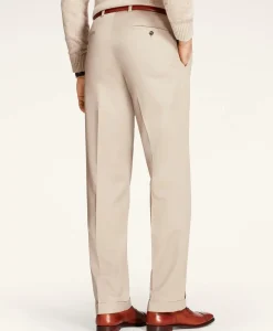 Pleated Traditional Fit Cotton Advantage Chino® Pants