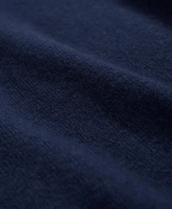 3-Ply Cashmere Crewneck Saddle Shoulder Sweater
