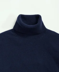 3-Ply Cashmere Turtleneck Sweater