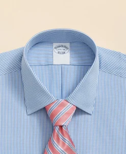 Pure Supima® Cotton Regular-Finish, Ainsley Collar Micro Check Dress Shirt