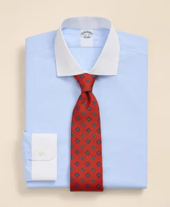 Pure Supima® English Spread Collar Dress Shirt