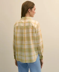 Relaxed Cotton Madras Shirt