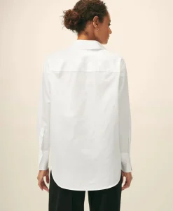 Relaxed Shirt in Supima® Cotton Sateen