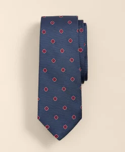 Silk Flower Tie